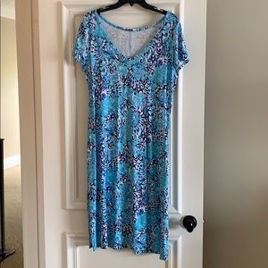 Lilly Pulitzer Dress Size L below the knee